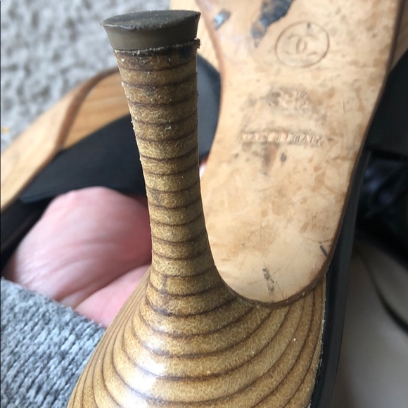 38 1/2 Authentic chanel mule - Picture 5 of 10